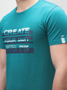 Loap Tricou bărbătesc cu imprimeu pe benzină LOAP BENUL