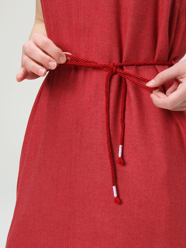 Loap Rochie de vară roșie pentru femei LOAP NECLA