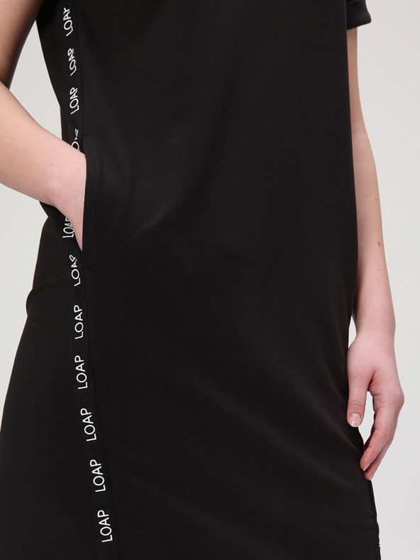 Loap Rochie neagră pentru femei LOAP Ewelina