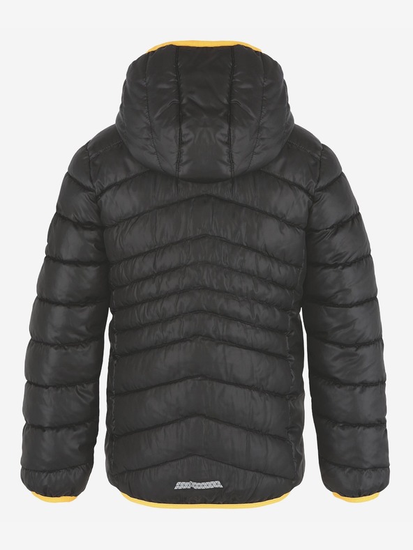 Loap Jachetă de iarnă matlasată neagră pentru băiat LOAP INTERMO