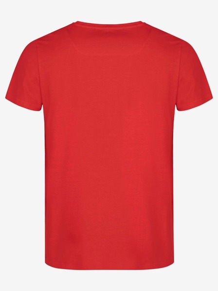 Loap Tricou roșu pentru bărbați cu imprimeu LOAP BOLTON
