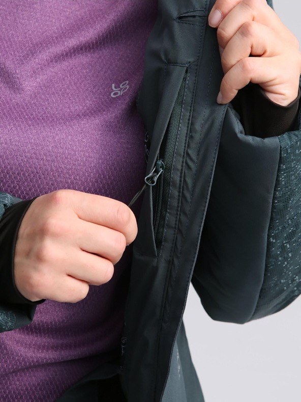 Loap Jachetă de schi pentru femei Petrol LOAP OKILARA