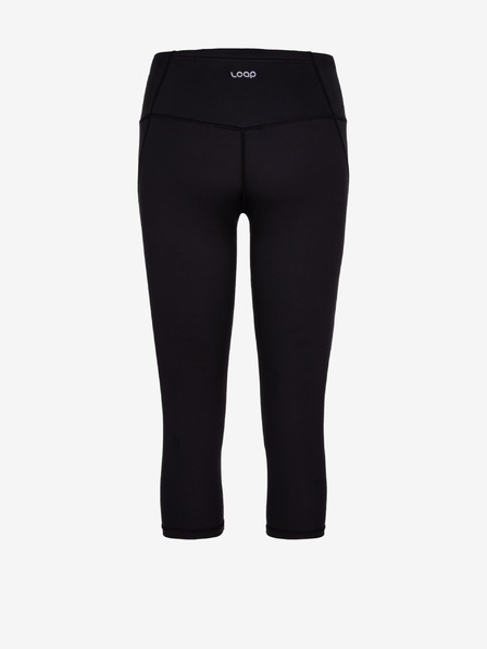 Loap Jambiere 3/4 negre pentru femei LOAP Mebelis