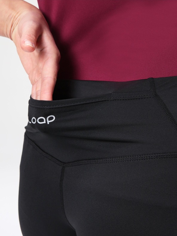 Loap Jambiere 3/4 negre pentru femei LOAP Mebelis