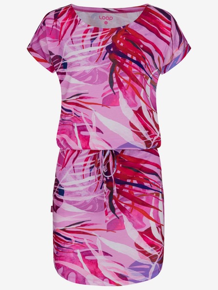 Loap Rochie roz cu model pentru femei LOAP Anuma