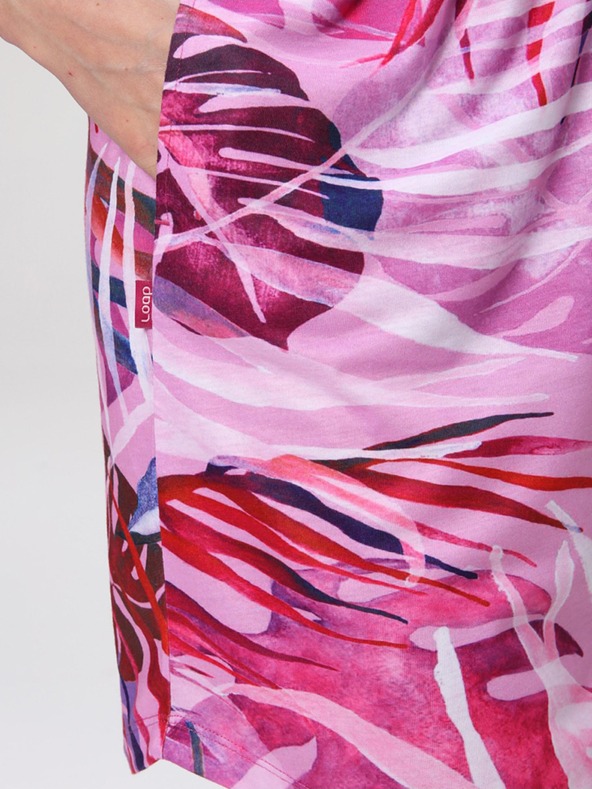 Loap Rochie roz cu model pentru femei LOAP Anuma