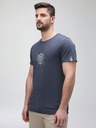 Loap Tricou LOAP Berdicho albastru închis pentru bărbați