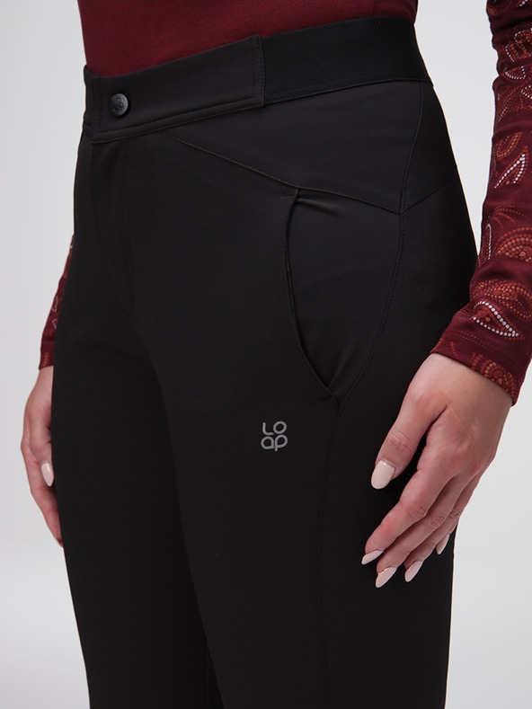 Loap Pantaloni de exterior negri pentru femei LOAP Urliss