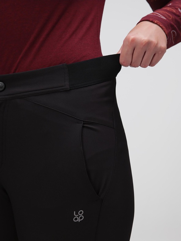 Loap Pantaloni de exterior negri pentru femei LOAP Urliss