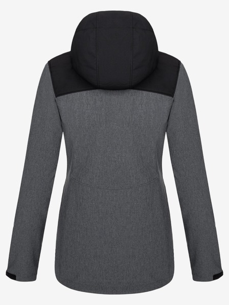 Loap Jachetă softshell neagră și gri pentru femei LOAP LUKA