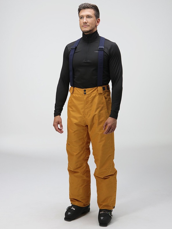 Loap Pantaloni de schi bărbați muștar LOAP Lawo