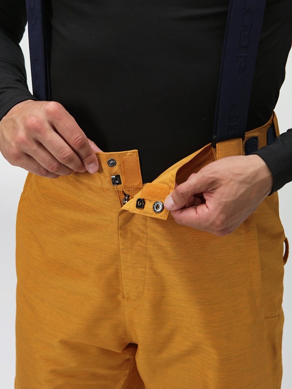 Loap Pantaloni de schi bărbați muștar LOAP Lawo