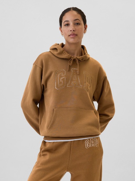 GAP Hanorac cu logo și fleece GAP