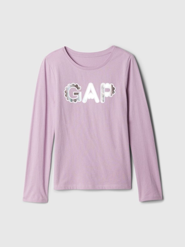 GAP Tricou cu logo metalic pentru copii GAP