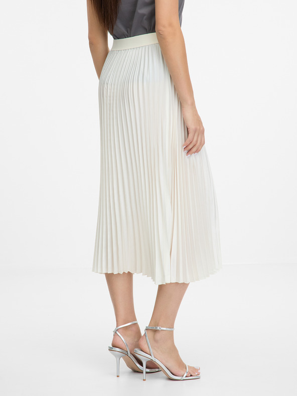 Orsay Fustă crem pentru femei ORSAY