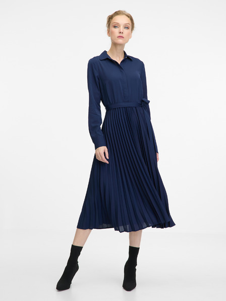 Orsay Rochie midi albastru închis pentru femei ORSAY