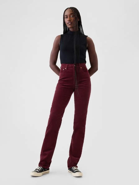 GAP Pantaloni din catifea High Rise '90s
