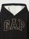GAP Hanorac sherpa pentru copii cu logo GAP