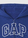 GAP Baby hanorac sherpa cu logo GAP