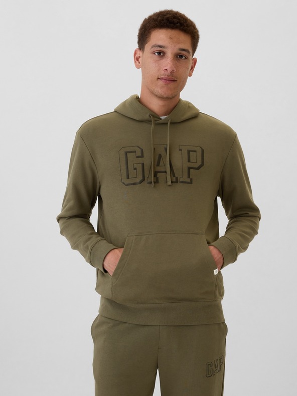 GAP Hanorac cu logo și fleece GAP
