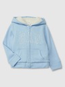 GAP Baby hanorac sherpa cu logo GAP