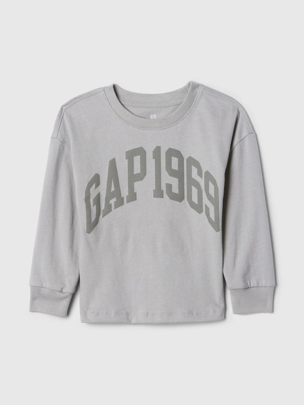 GAP Tricou cu logo pentru copii GAP