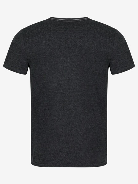 Loap Tricou negru LOAP Alpron pentru bărbați