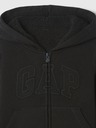 GAP Baby hanorac sherpa cu logo GAP
