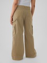 GAP Pantaloni cu buzunare Baggy Khaki Cargo GAP