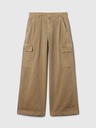 GAP Pantaloni cu buzunare Baggy Khaki Cargo GAP