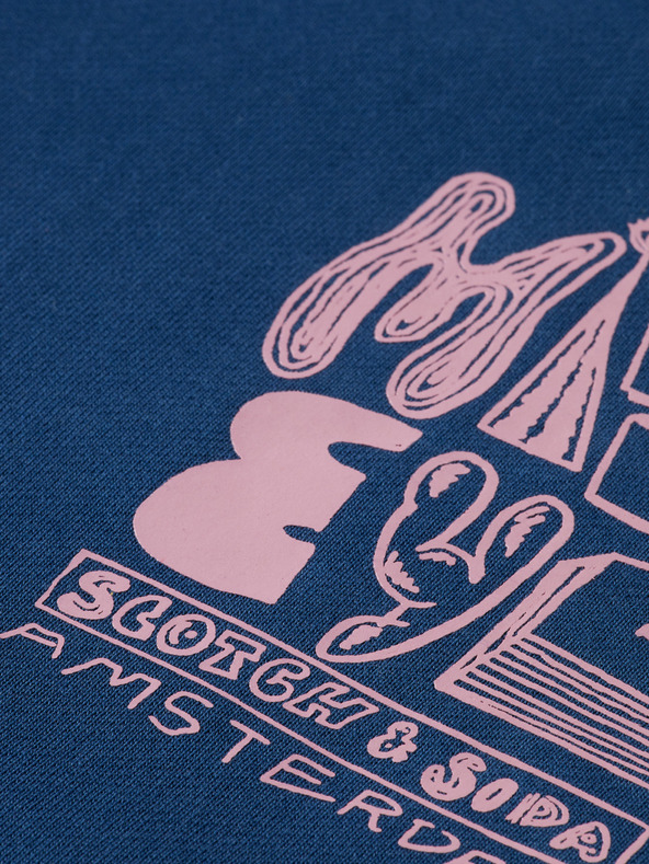 Scotch & Soda Tricou pentru bărbați Scotch & Soda Left Chest Artwork