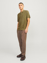 Jack & Jones Tricou polo pentru bărbați Jack & Jones Blusandri Khaki