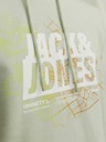 Jack & Jones Hanorac Jack & Jones Map Verde deschis pentru bărbați