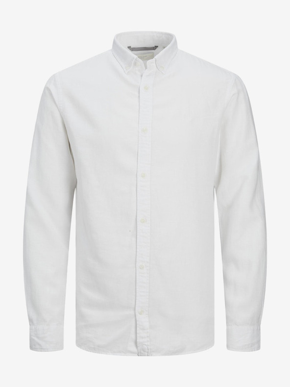 Jack & Jones Cămașă albă Jack & Jones Maze pentru bărbați