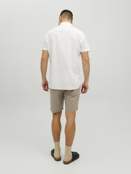 Jack & Jones Pantaloni scurți chino pentru bărbați bej cu lenjerie Jack & Jones Dave