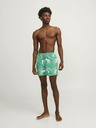 Jack & Jones Costume de baie cu model verde pentru bărbați Jack & Jones Fiji