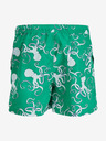 Jack & Jones Costume de baie cu model verde pentru bărbați Jack & Jones Fiji