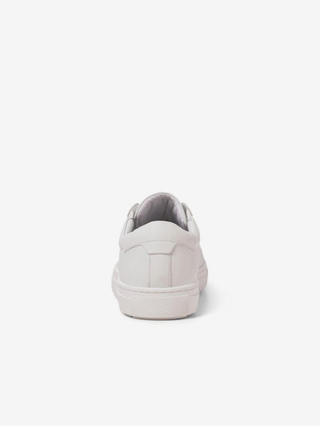 Jack & Jones Adidași Jack & Jones Radcliffe din piele, albi, pentru bărbați