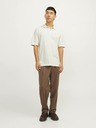 Jack & Jones Tricou polo crem pentru bărbați Jack & Jones William