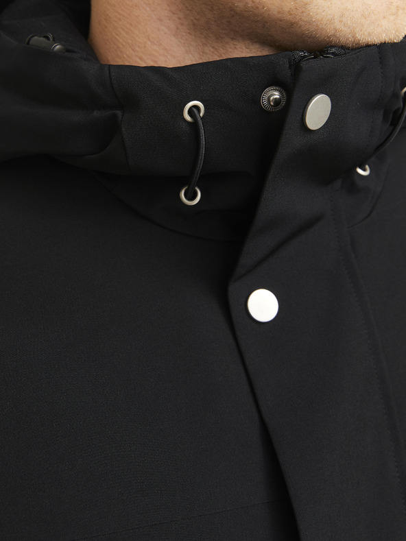 Jack & Jones Geacă neagră Jack & Jones Trek pentru bărbați