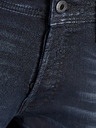 Jack & Jones Blugi slim fit albastru închis cu efect brodat Jack & Jones Glenn