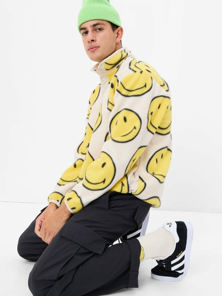 GAP Hanorac fleece Unisex Gap × SmileyWorld® GAP