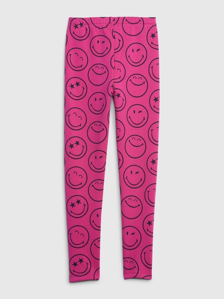 GAP Colanți călduroși pentru copii Gap × SmileyWorld® GAP