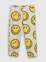 GAP Pantaloni de trening fleece pentru copii Unisex GAP × SmileyWorld®