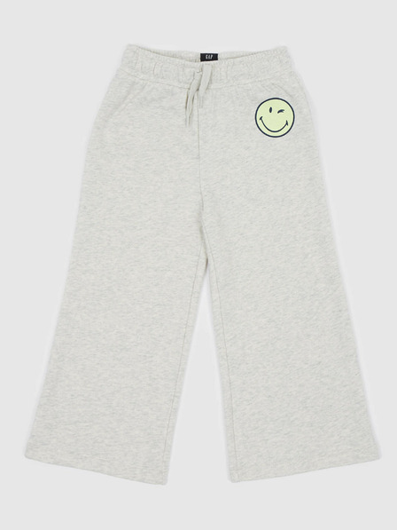 GAP Baby pantaloni de trening Gap × SmileyWorld® GAP