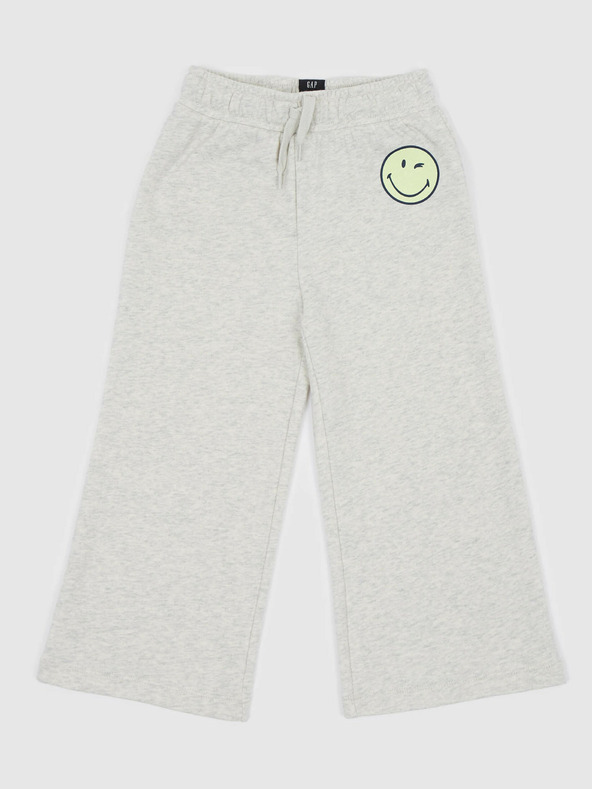 GAP Baby pantaloni de trening Gap × SmileyWorld® GAP
