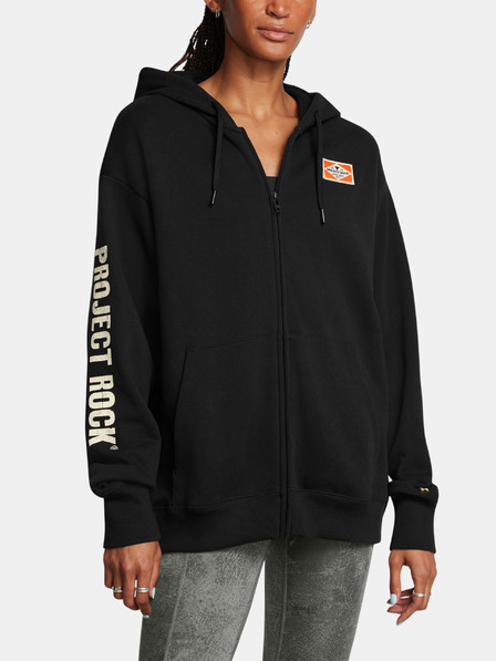 Under Armour Tricou Under Armour Pjt Rck HWT FZ Hard at Wrk pentru femei