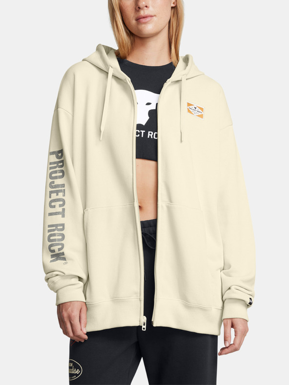 Under Armour Tricou Under Armour Pjt Rck HWT FZ Hard at Wrk pentru femei