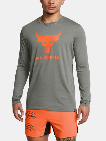Under Armour Tricou Under Armour UA PJT ROCK BRAHMA BULL LS-GRN