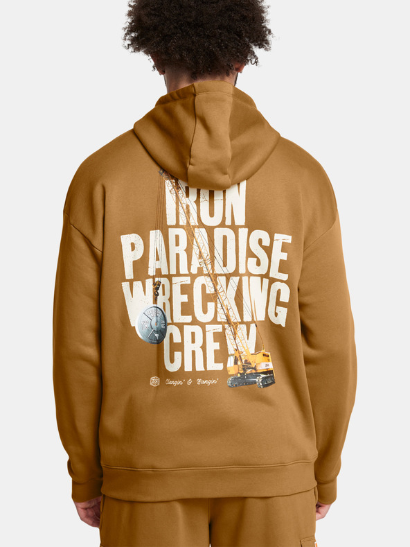 Under Armour Sweatshirt Under Armour Pjt Rck Icon Flc Hdy-YLW